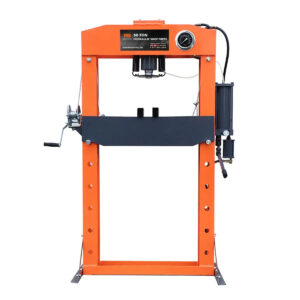 50 ton H-frame shop press